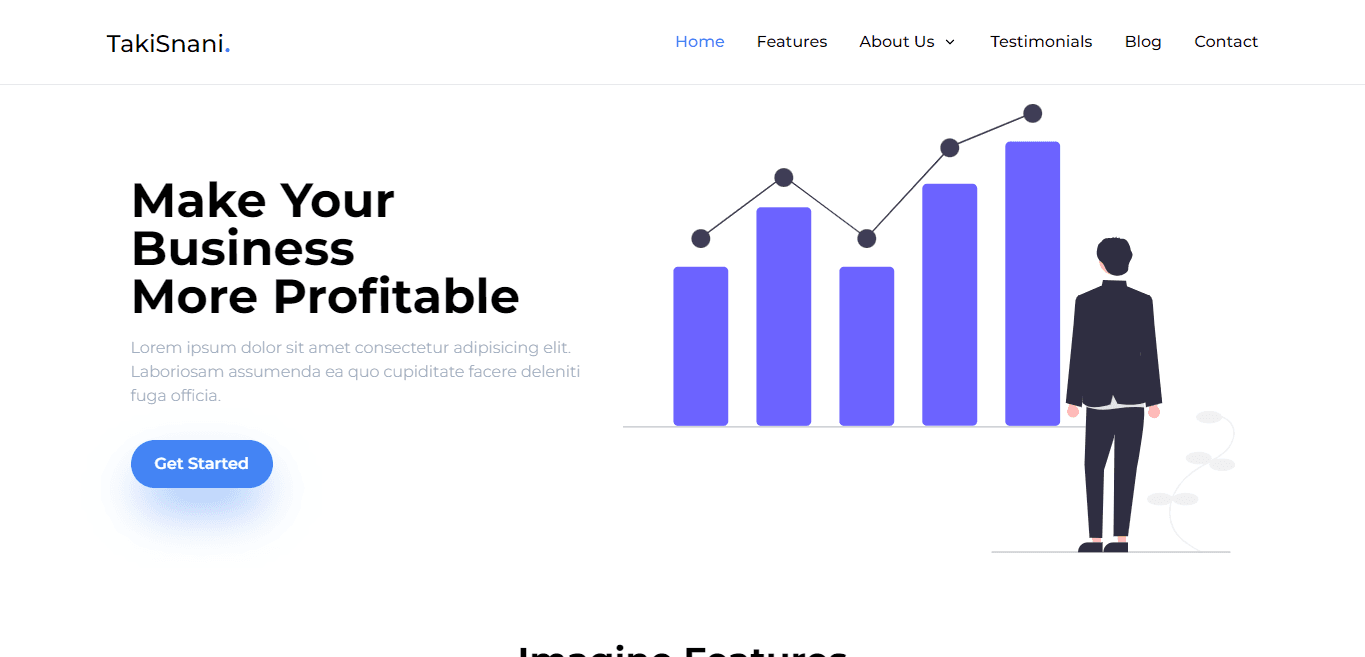 Landing page