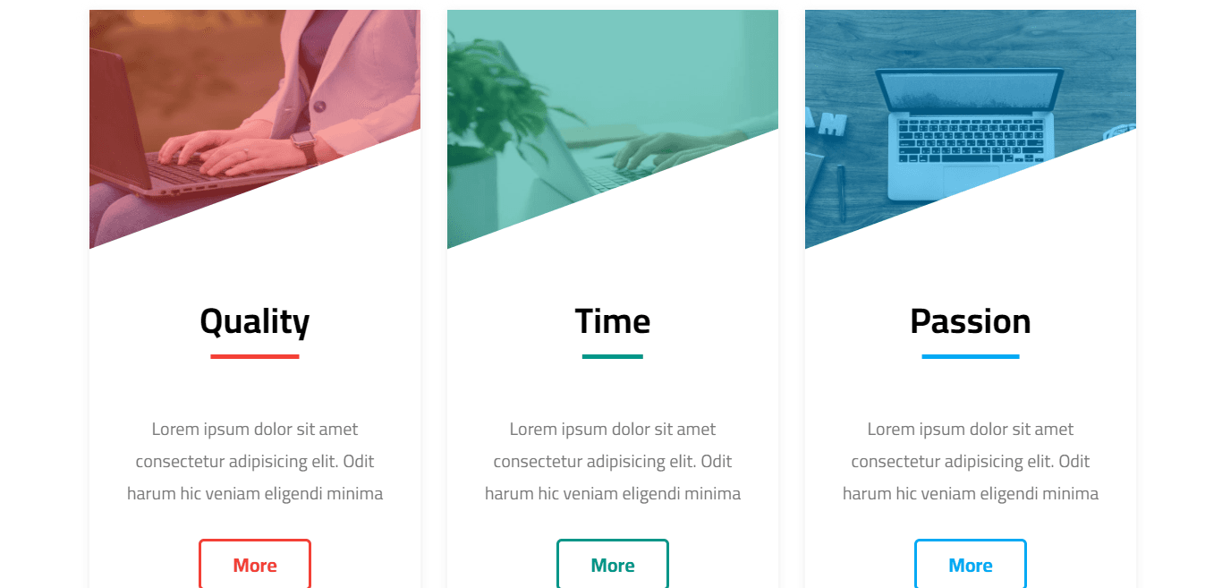 Personal template website